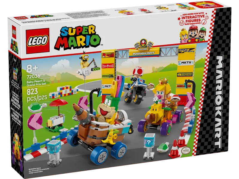 LEGO Mario Kart – Baby Peach &amp; Grand Prix Set 72036 SuperMario