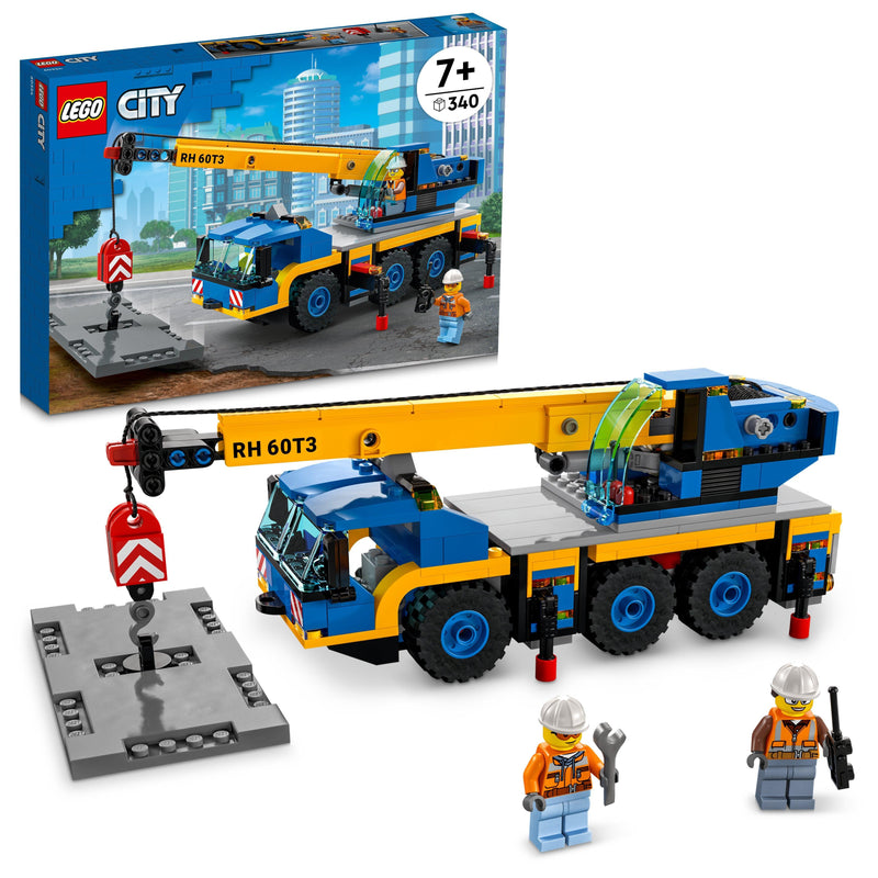 LEGO Mobiele kraan 60324 City LEGO CITY GEWELDIGE VOERTUIGEN @ 2TTOYS LEGO €. 44.99