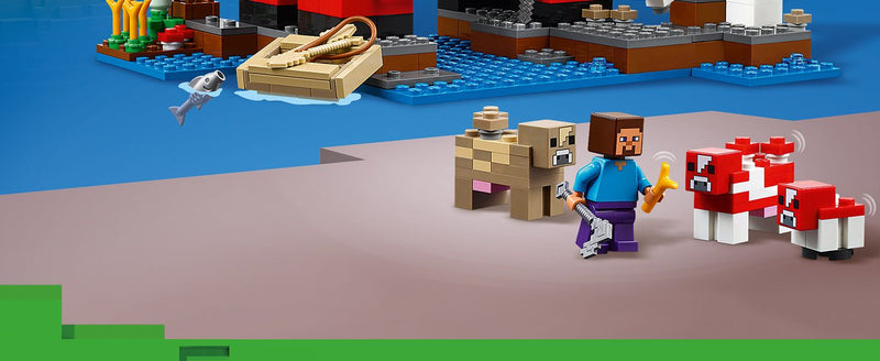 LEGO Het Paddestoelhuis 21270 Minecraft (Pre-Order: januari 2025)