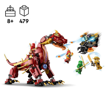 LEGO Heatwave transformerende lavadraak 71793 Ninjago LEGO NINJAGO @ 2TTOYS LEGO €. 44.98