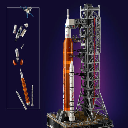 LEGO NASA Artemis Space Launch System Rocket with Platform 10341 Icons