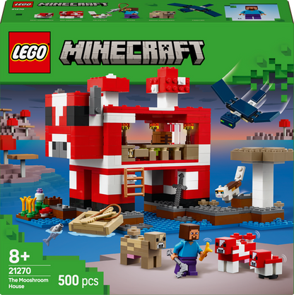 LEGO Het Paddestoelhuis 21270 Minecraft (Pre-Order: januari 2025)