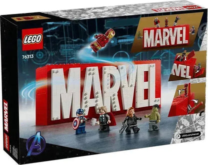 LEGO Marvel logo en figuren 76313 Superheroes