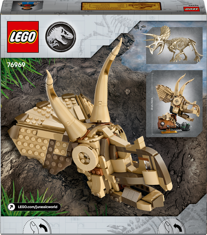 LEGO Triceratops schedel 76969 Jurassic World (Levering: 1 januari)