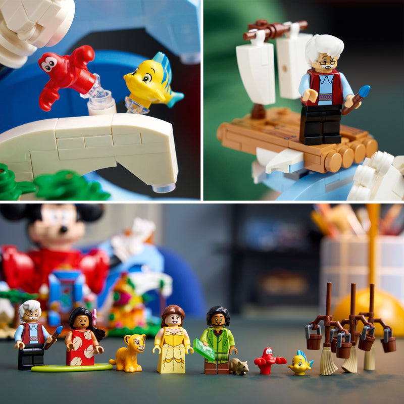 LEGO Disney 100 Celebration: Een magisch bouwavontuur 21352 Ideas (Pre-Order: oktober)