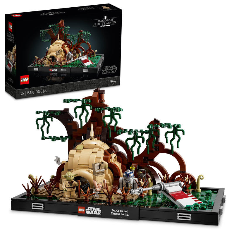 LEGO Jedi training op Dagobah diorama 75330 StarWars LEGO STARWARS @ 2TTOYS LEGO €. 99.99