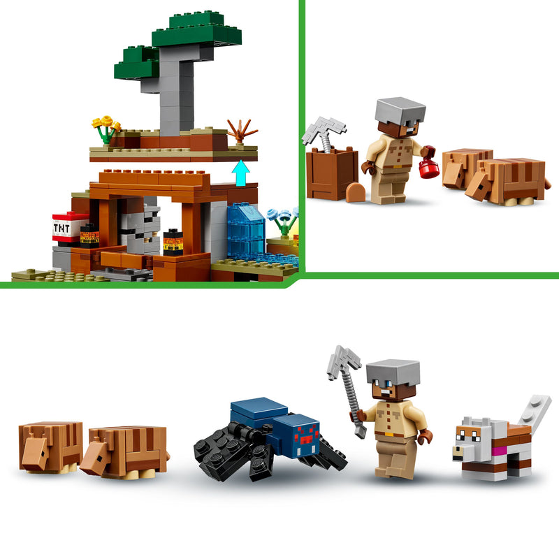 LEGO Armadillo Mijnexpeditie 21269 Minecraft (Pre-Order: januari 2025)