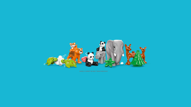 LEGO 3 in 1 Familie Wilde Dieren 10446 DUPLO (Pre-Order: januari 2025)