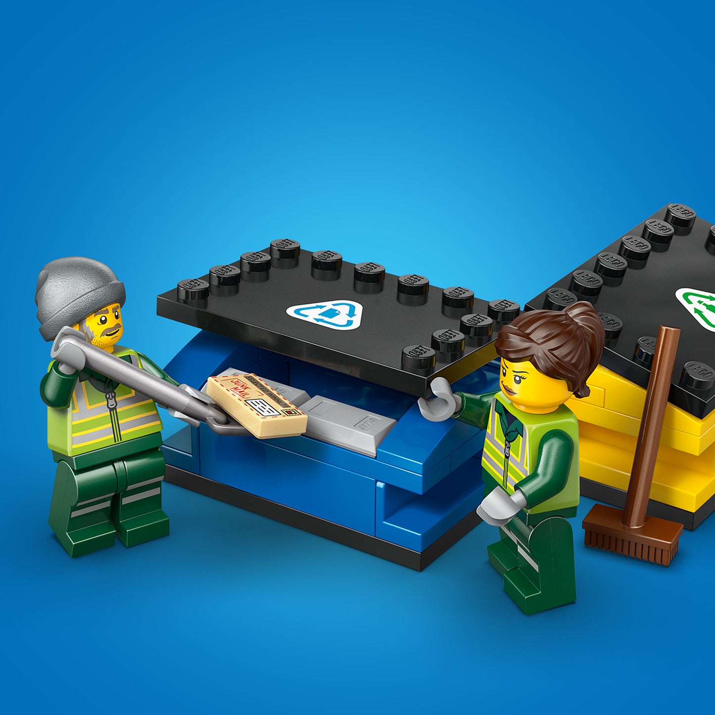LEGO City Recyclingtruck – Vrachtwagen Speelgoed voor Kinderen vanaf 7 Jaar 60495