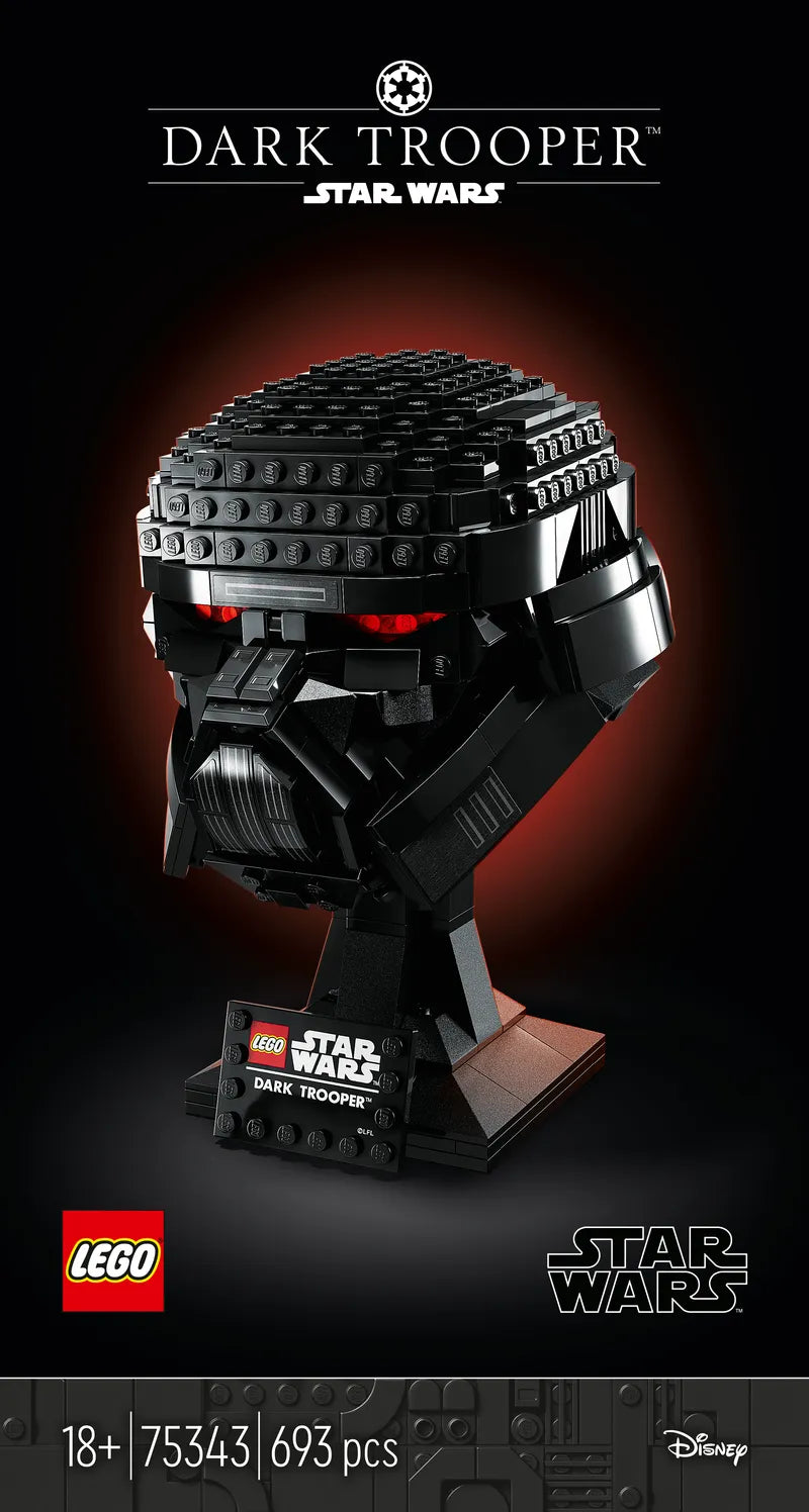 LEGO Dark Trooper helm 75343 StarWars