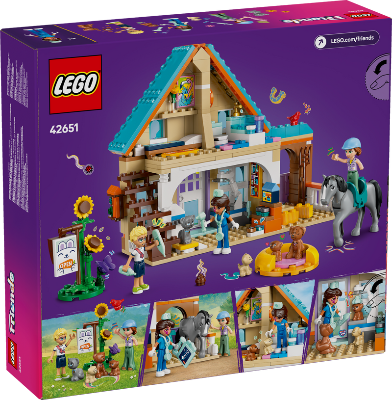 LEGO Paarden en dierenkliniek 42651 Friends (Pre-Order: 1 januari)