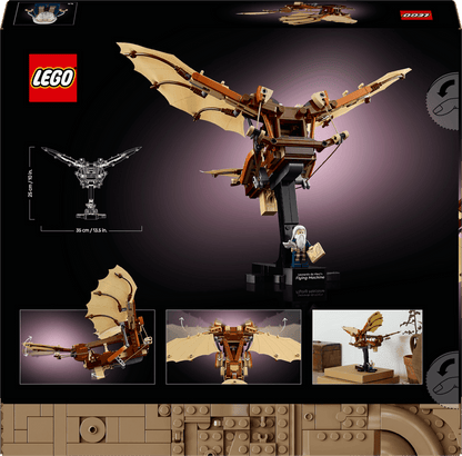 LEGO Leonardo da Vinci's Vliegmachine 10363 Icons (Levering: 1 januari 2025)