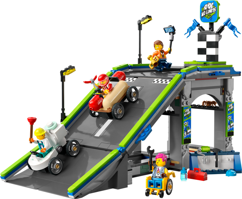 LEGO Snelle Schans voor raceauto's 60460 City (Pre-Order: januari 2025)