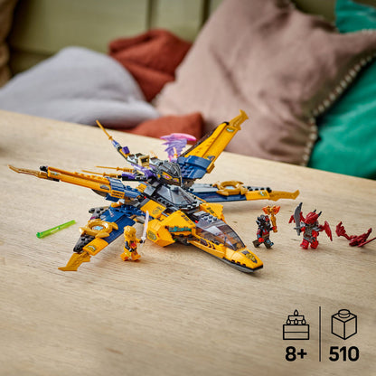 LEGO Ras & Arin's Super Storm Vliegtuig 71833 Ninjago (Pre-Order: januari)