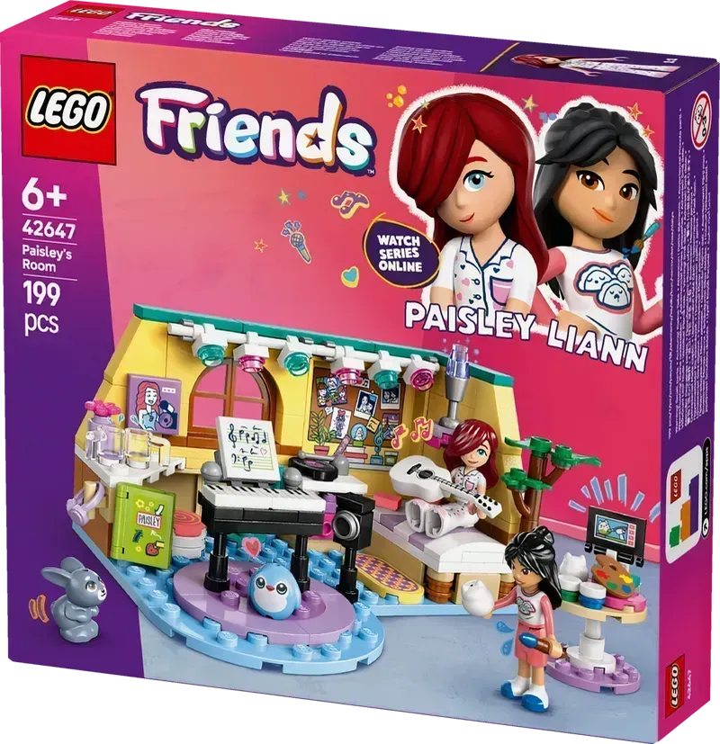 LEGO Paisley's kamer 42647 Friends