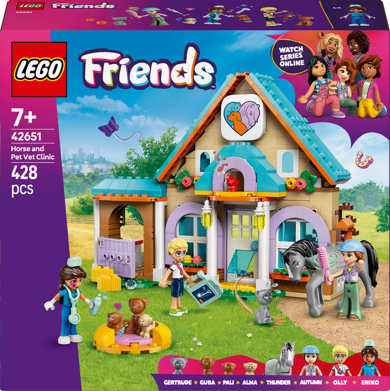 LEGO Paarden en dierenkliniek 42651 Friends (Pre-Order: 1 januari)