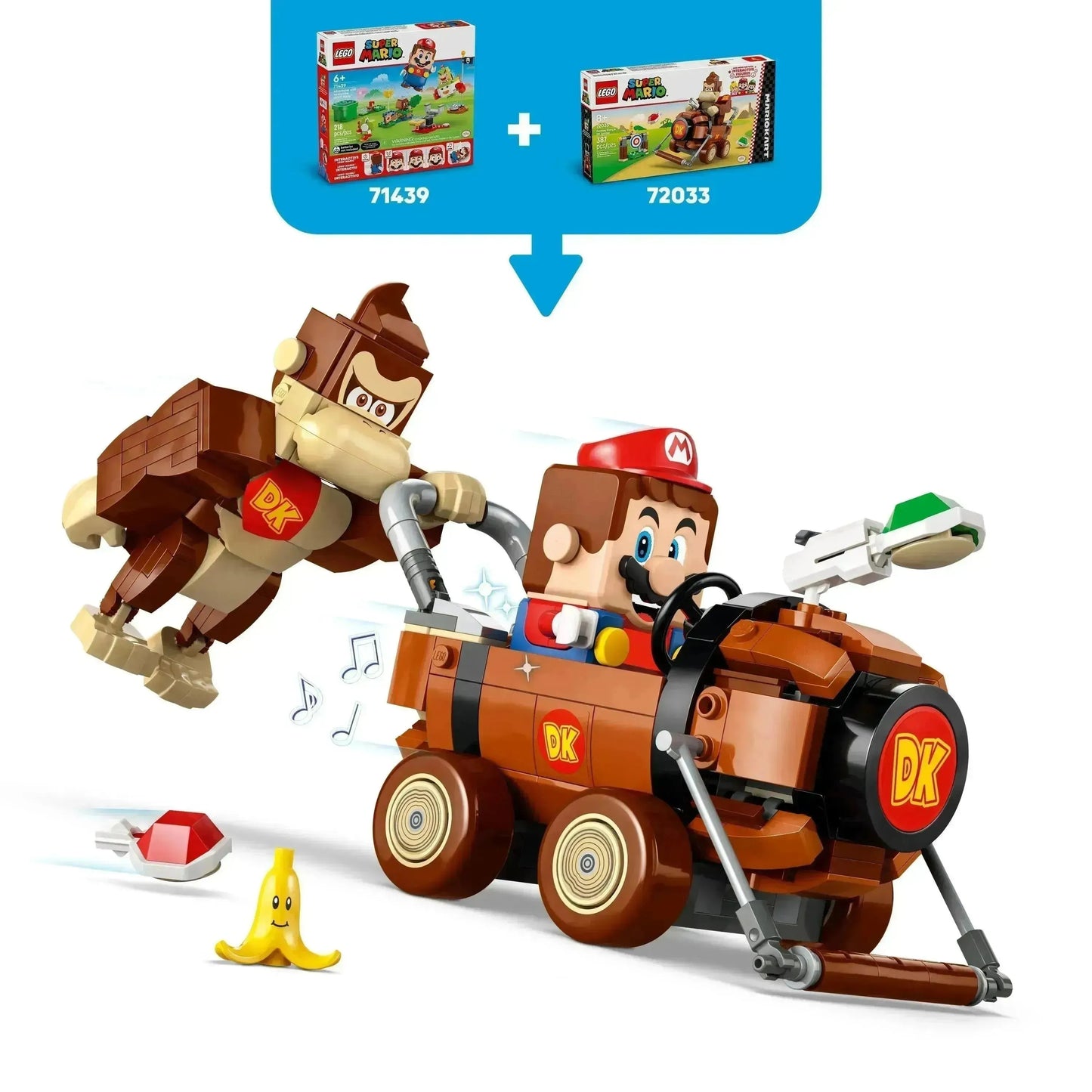 LEGO Mario Kart – Donkey Kong & DK Jumbo 72033 SuperMario
