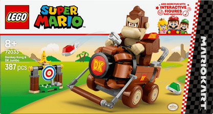 LEGO Mario Kart – Donkey Kong & DK Jumbo 72033 SuperMario (Levering: januari 2025)