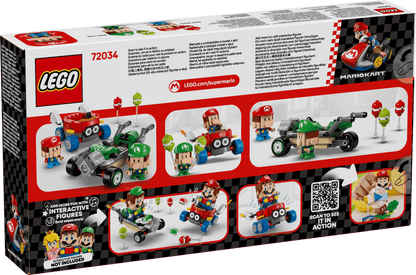 LEGO Mario Kart – Baby Mario vs. Baby Luigi 72034 SuperMario (Levering: 1 januari 2025)