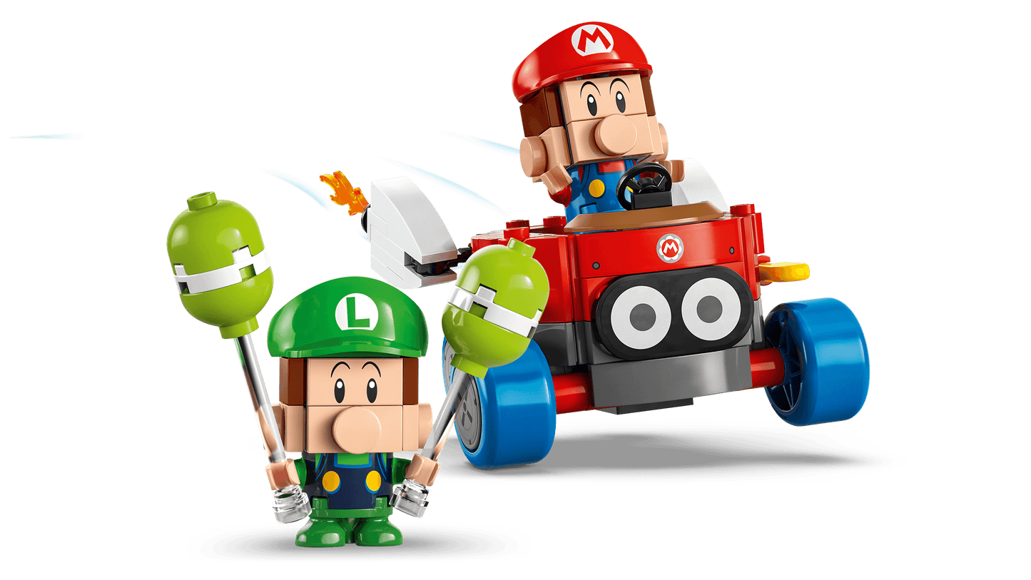 LEGO Mario Kart – Baby Mario vs. Baby Luigi 72034 SuperMario (Levering: 1 januari 2025)