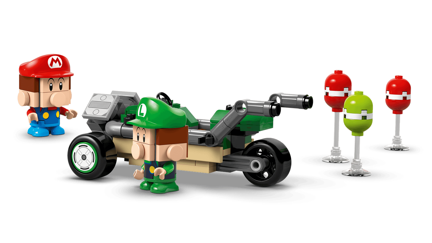 LEGO Mario Kart – Baby Mario vs. Baby Luigi 72034 SuperMario (Levering: 1 januari 2025)