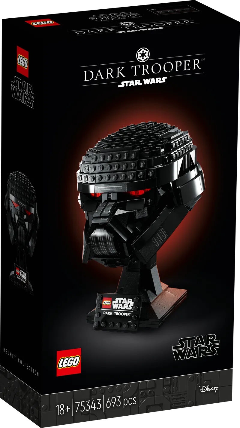 LEGO Dark Trooper helm 75343 StarWars