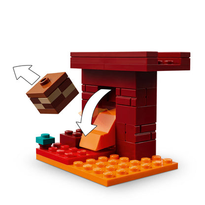 LEGO Het Nether Lava gevecht 21266 Ninjago (Pre-Order: januari 2025)