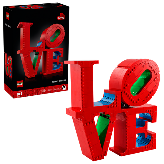 LEGO LOVE teken 31214 Art (Levering: januari 2025)