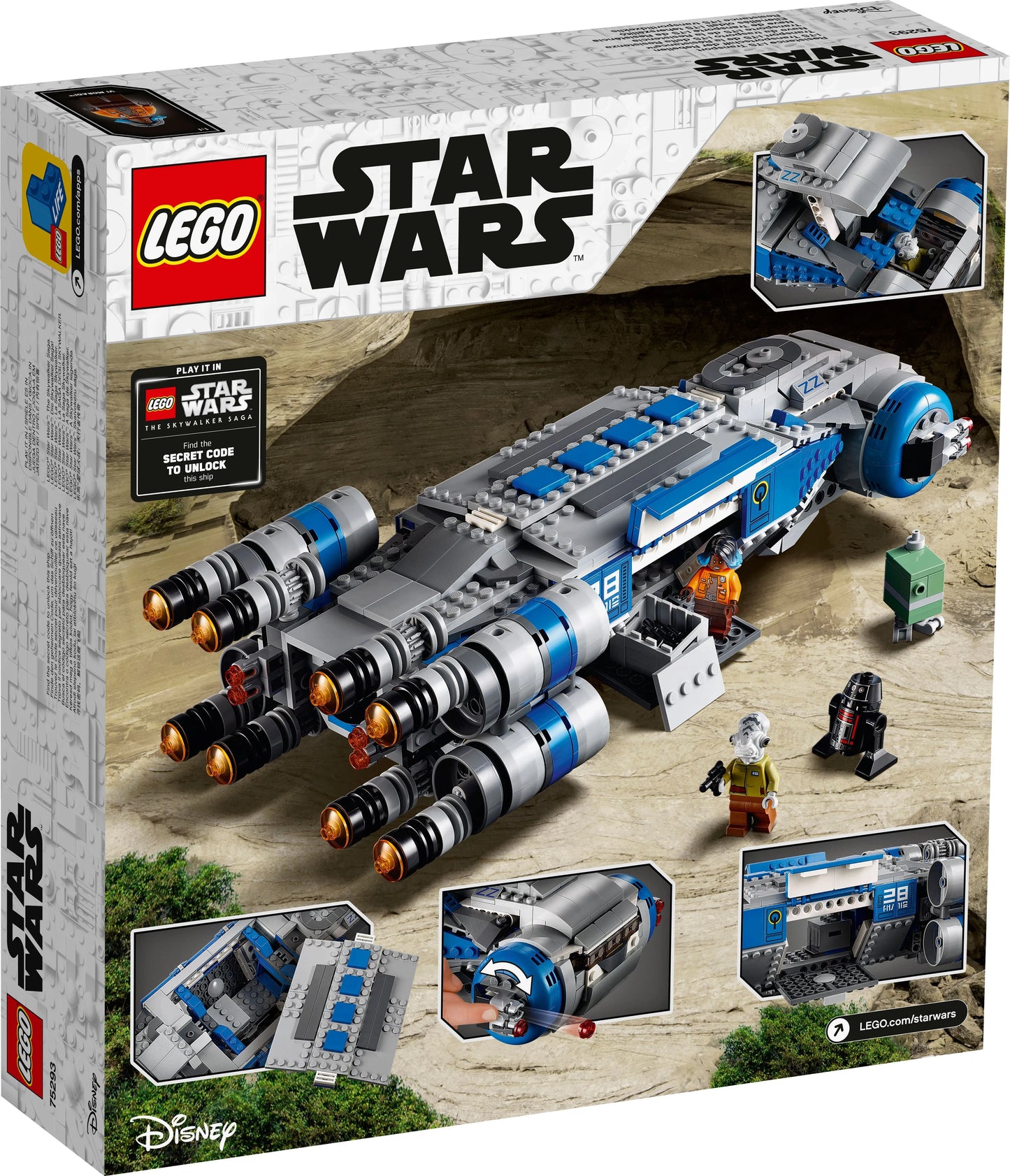 LEGO The Resistance I-TS Transport 75293 StarWars