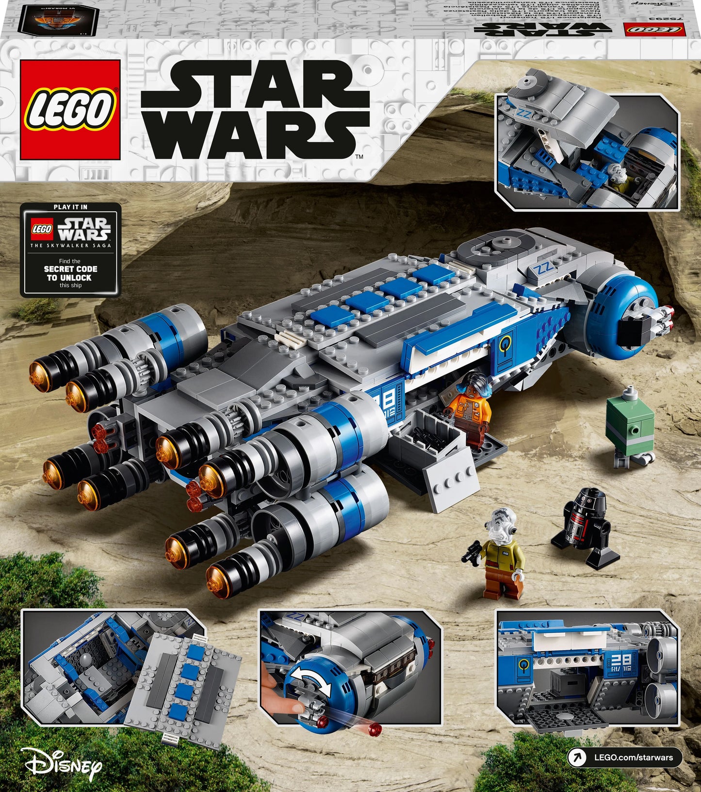 LEGO The Resistance I-TS Transport 75293 StarWars