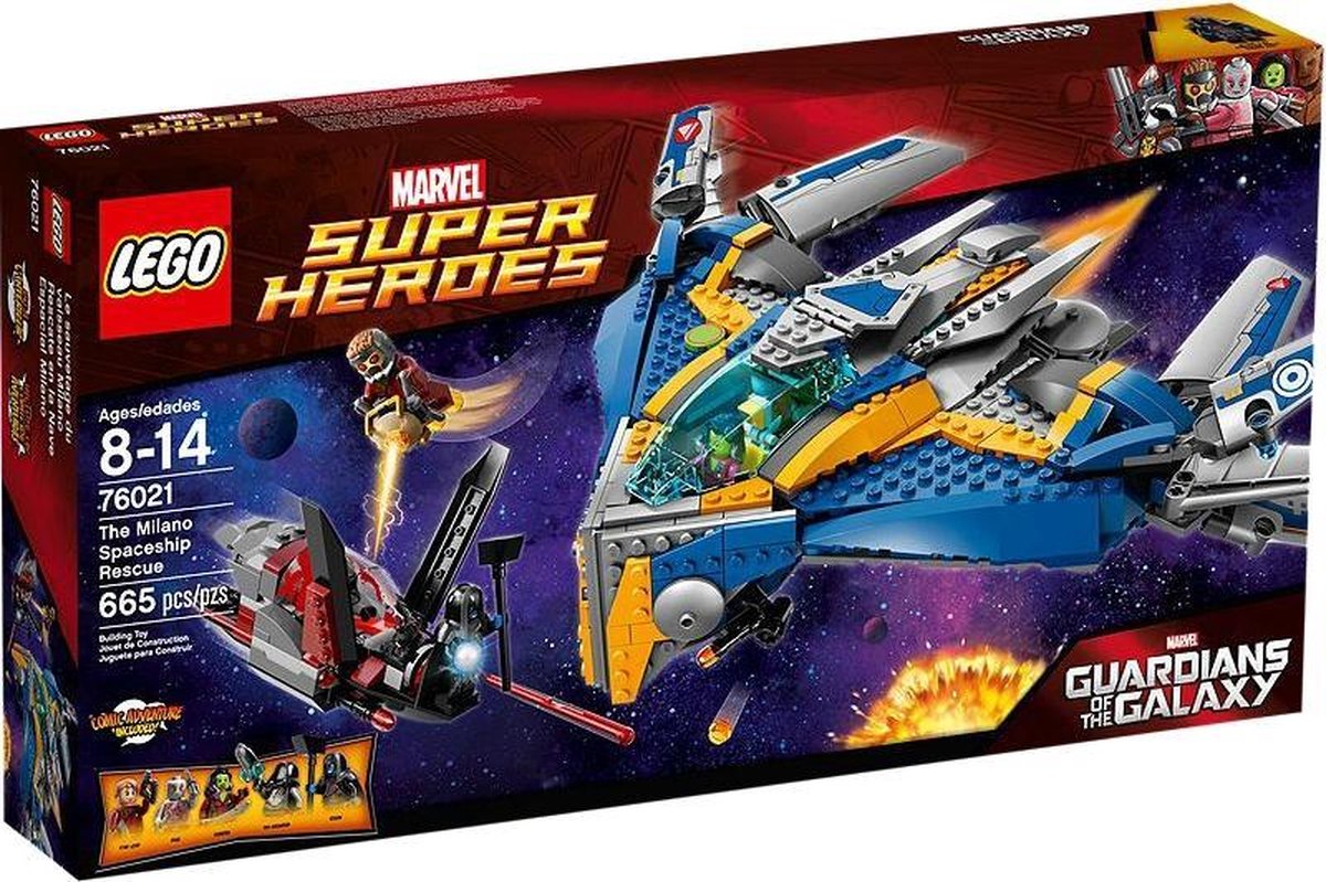 LEGO The Milano Spaceship Rescue 76021 Marvel Super Heroes