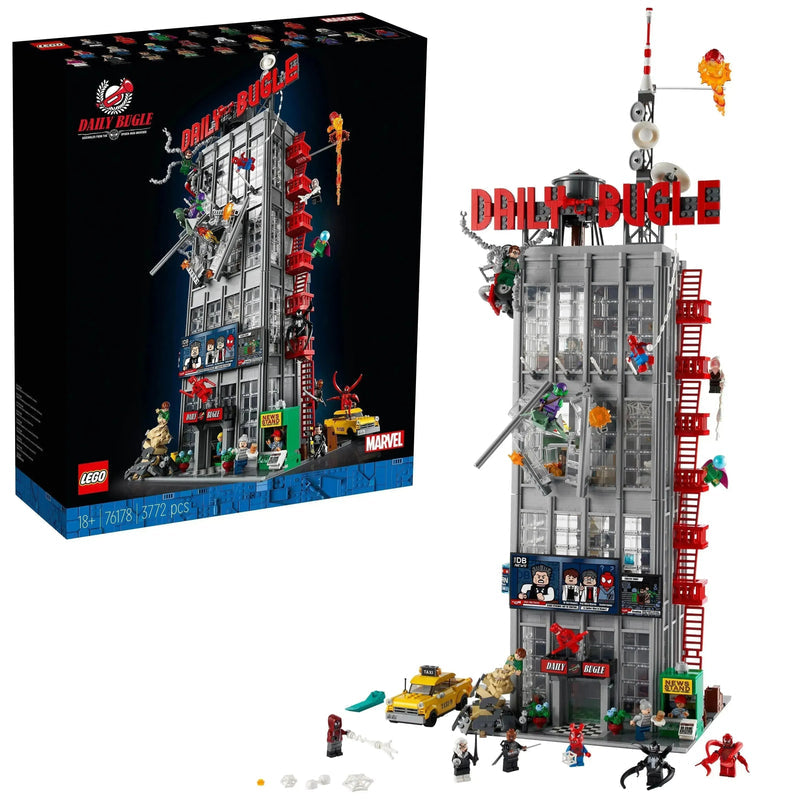 LEGO Daily Bugle 76178 SpiderMan (€. 20,00 per week + €. 50,00 borg)