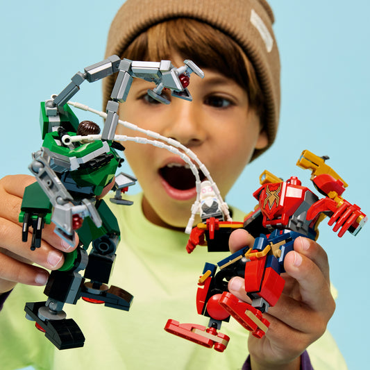 LEGO Marvel Mechaduel: Spider-Man vs. Doc Ock Superhelden Bouwpakket voor Kinderen 76338
