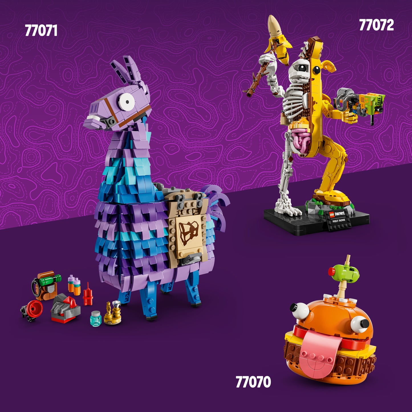 LEGO Fortnite Combideal 3: 77072, 77073 & 77070