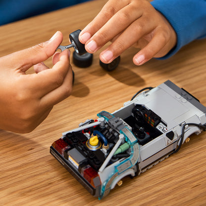 LEGO Speed Champions Tijdmachine uit Back to the Future Bouwpakket voor Kinderen 77256