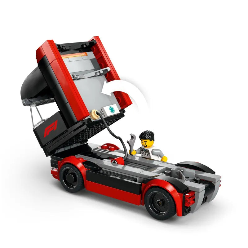 LEGO F1 Truck met Red Bull RB20 & Aston Martin AMR24 F1 auto's 60445 City LEGO CREATOR @ 2TTOYS | Official LEGO shop😊🥰 LEGO €. 84.99