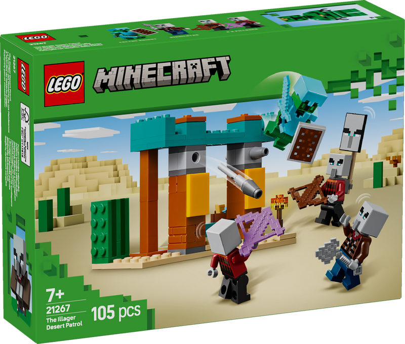 LEGO Bezoek het Illager Dorp 21267 Ninjago (Pre-Order: januari 2025)