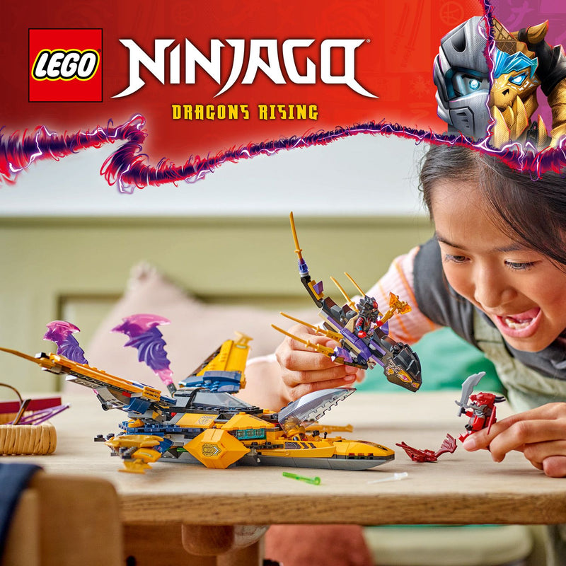 LEGO Ras & Arin's Super Storm Vliegtuig 71833 Ninjago (Pre-Order: januari)