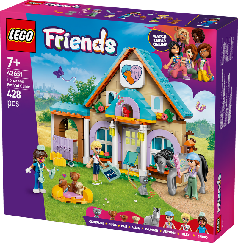 LEGO Paarden en dierenkliniek 42651 Friends (Pre-Order: 1 januari)