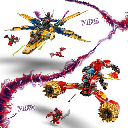 LEGO Ras & Arin's Super Storm Vliegtuig 71833 Ninjago (Pre-Order: januari)