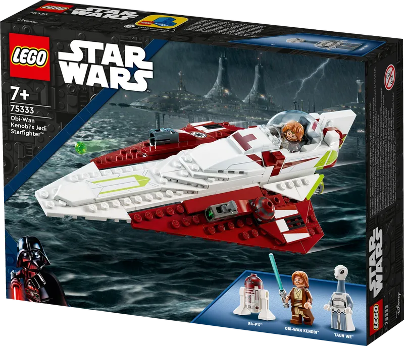 LEGO De Jedi Starfighter van Obi-Wan Kenobi 75333 StarWars