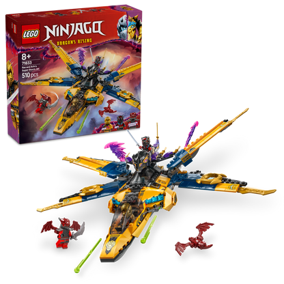 LEGO Ras & Arin's Super Storm Vliegtuig 71833 Ninjago (Pre-Order: januari)