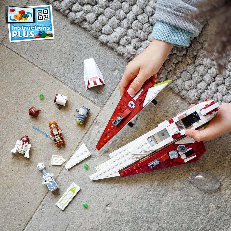 LEGO De Jedi Starfighter van Obi-Wan Kenobi 75333 StarWars LEGO STARWARS @ 2TTOYS LEGO €. 29.49