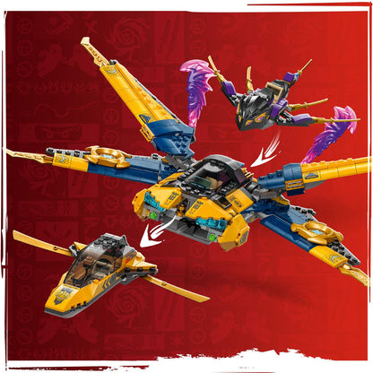 LEGO Ras & Arin's Super Storm Vliegtuig 71833 Ninjago (Pre-Order: januari)