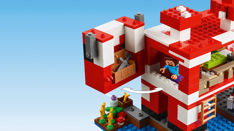 LEGO Het Paddestoelhuis 21270 Minecraft (Pre-Order: januari 2025)