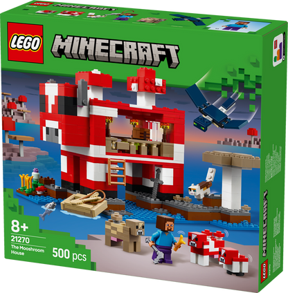 LEGO Het Paddestoelhuis 21270 Minecraft (Pre-Order: januari 2025)