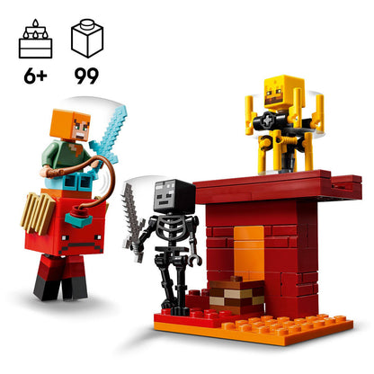 LEGO Het Nether Lava gevecht 21266 Ninjago (Pre-Order: januari 2025)