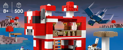 LEGO Het Paddestoelhuis 21270 Minecraft (Pre-Order: januari 2025)