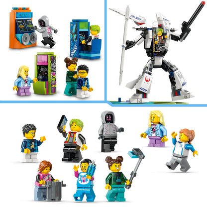 LEGO Achtbaan in Robot wereld 60421 City (Pre-Order: verwacht juni) LEGO CITY @ 2TTOYS LEGO €. 84.99