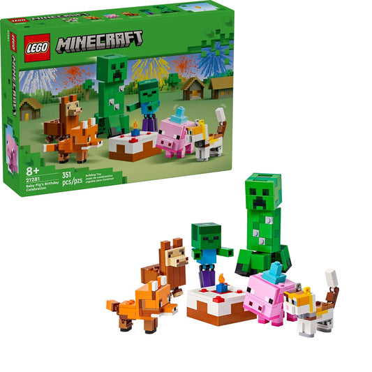 LEGO Birthday Pig: Celebrate with Minecraft 21281 Minecraft